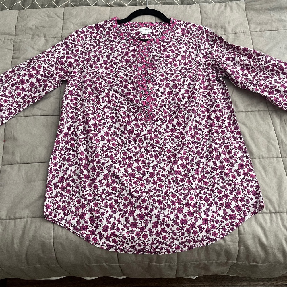 J. Crew Long Sleeve Blouse